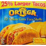 Taco Shells, Yellow Corn