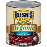 Bush's Best® Organic Dark Red Kidney Beans 111 Oz. Can
