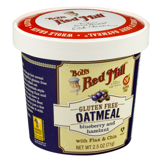 Oatmeal, Gluten Free, Blueberry and Hazelnut