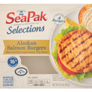 Salmon Burger, Alaskan