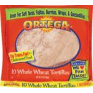 Tortillas, Whole Wheat 10 Ct