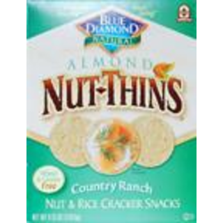 Almond Nut-Thins Country Ranch Nut & Rice Cracker Snacks