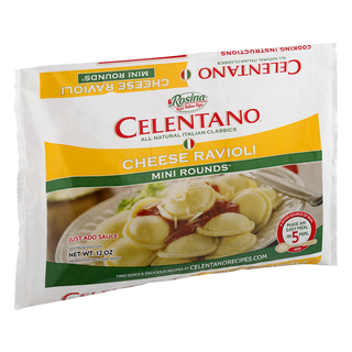 Ravioli, Cheese, Mini Rounds