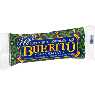 Burrito, Non-Dairy, Plant Based