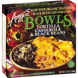 Tortilla Casserole & Black Beans, Gluten Free