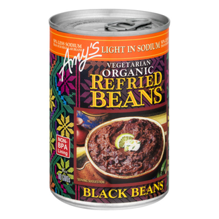 Refried Beans, Organic, Black Beans