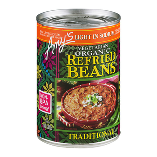 Organic Vegetarian Light in Sodium Traditional Refried Beans