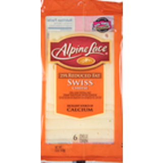 25% Reduced Fat Swiss Cheese