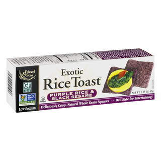 Purple Rice & Black Sesame Toast