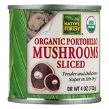 Organic Mushroom Portobello Slices