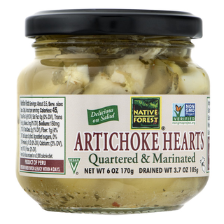 Native Forest Artichoke Hearts 6 Oz