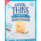 Rice Snacks, Gluten Free, Sea Salt & Pepper