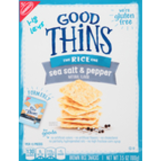 Rice Snacks, Gluten Free, Sea Salt & Pepper