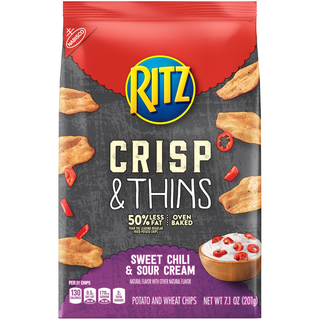 Potato & Wheat Chips, Sweet Chili & Sour Cream