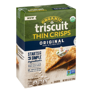 Crackers, Organic, Original, Thin Crisps