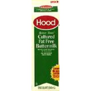 Hood Fat Free Cultured Buttermilk, 32 Oz