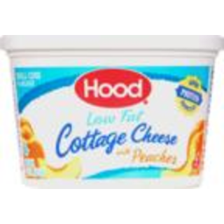 Lowfat Cottage Cheese with Peaches