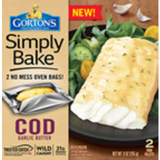 Cod, Garlic Butter