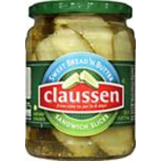 Claussen Sweet Bread N' Butter Pickle Slices, 20 Fl Oz Jar