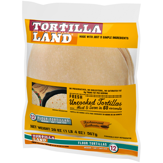 Flour Tortillas, Fresh, Soft Taco Size