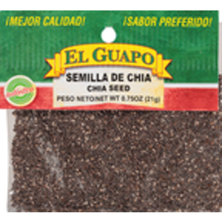 El Guapo Whole Chia Seed (semilla De Chia Entera), 0.75 Oz