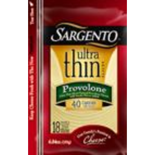 Cheese Slices, Provolone, Ultra Thin