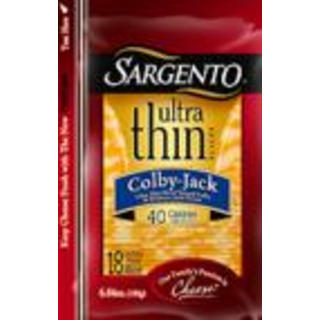 Cheese Slices, Colby-Jack, Ultra Thin