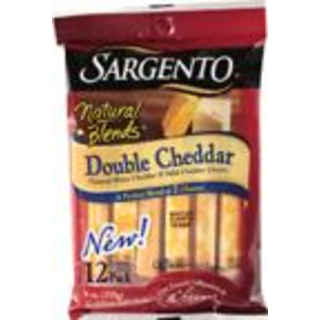 Sargento Double Cheddar Cheese Sticks 12 Ea
