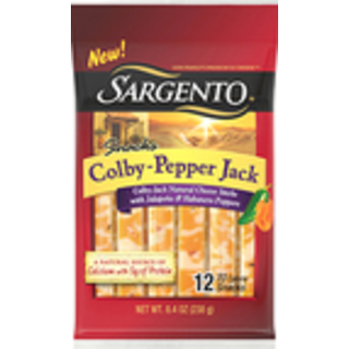 Cheese Snacks, Colby-Pepper Jack, Sticks