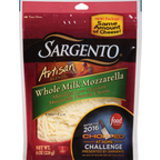 Shredded Cheese, Whole Milk Mozzarella, Traditional Cut