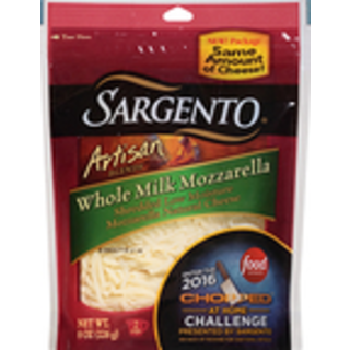 Shredded Cheese, Whole Milk Mozzarella, Traditional Cut