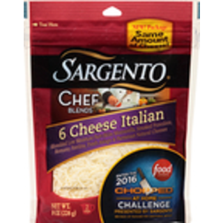 Chef Blends, Shredded Cheese, 6 Cheese Italian