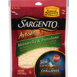 Shredded Cheese, Mozzarella & Provolone, Traditional Cut