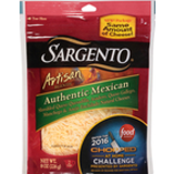 Shredded Cheese, Authentic Mexican, Fine Cut