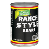 Ranch Style Beans With Sliced Jalapeno Peppers