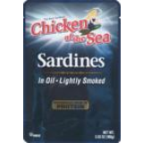 Sardines, Lightly Smoked