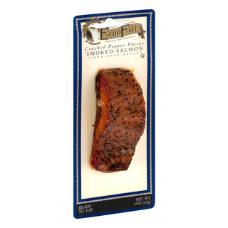 Coho Salmon, Cracked Pepper, Hot Smoked