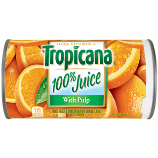 100% Orange Juice with Pulp