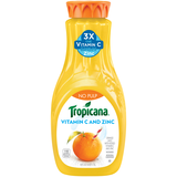 Orange Juice with Vitamin C and Zinc