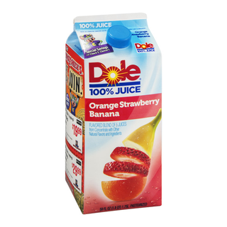 Orange Strawberry Banana Juice