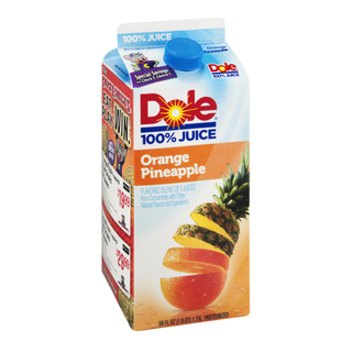 100% Juice, Orange Pineapple