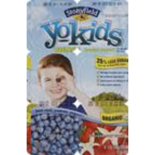 Yogurt, Lowfat, Strawberry Vanilla, Blueberry