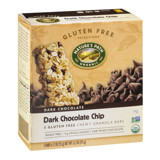 Natures Path Organic Sunrise Organic Dark Chocolate Chip Breakfast Bars 5.0 Ea