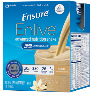 Enlive Nutrition Shake, Vanilla