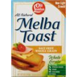 No Salt Whole Grain Toasts