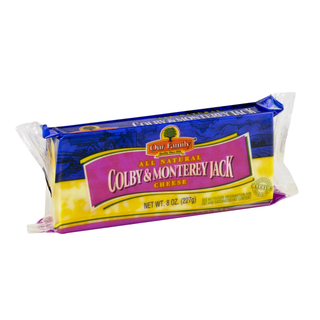 Cheese, Natural, Colby Jack