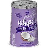 Yogurt Mousse, Coconut Creme