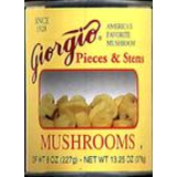 Mushroom Pieces & Stems