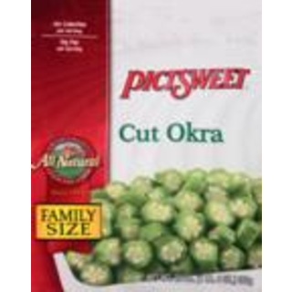 Okra, Cut, Family Size