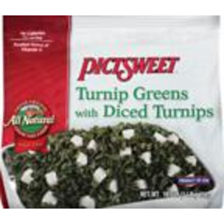Turnip Greens with Diced Turnips